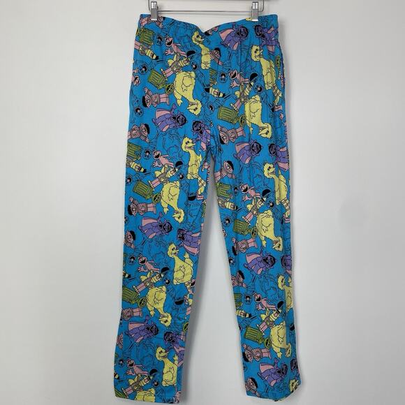Sesame Street Men's Pajama Pants Sleep Lounge Size Medium 32-34 Cozy - Picture 3 of 7